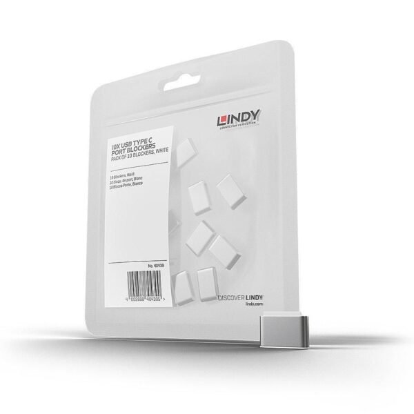 port blocker USB Type-C White  10 pc(s) USB Type-C, White,  10 pc(s)