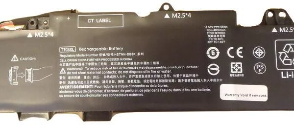 Laptop Battery for HP 48.84Wh  11.1V 4400mAh 49Wh 3Cell  Li-ion 11.1V 4.4Ah for HP EliteBook 755 G5, EliteBook 850 G5, ZBook 15U G5