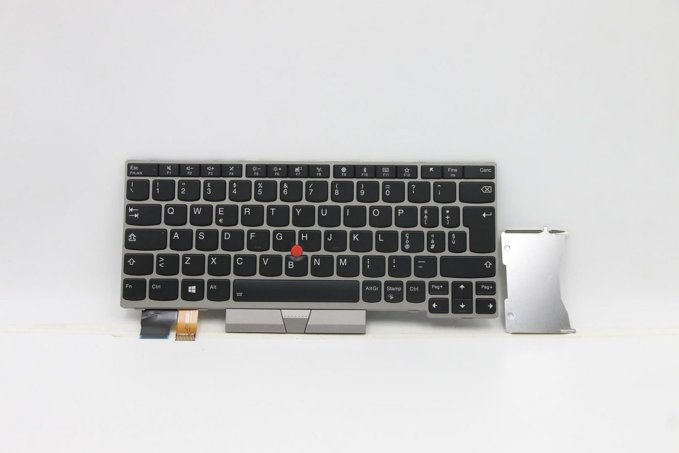 Img_28367931.jpg Keyboard BL Silver Italian - Image 1