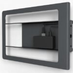 Side Mount for iPad 10.2 with  Redpark Gigabit + Power Over  Ethernet