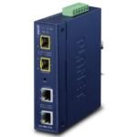 Industrial 2-Port  10/100/1000T + 2-Port  100/1000/2500X SFP Managed Media Converter