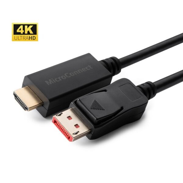 4K Displayport 1.4 to HDMI  2.0 Cable 10m Supports  4K*2K@60Hz and 3D Black gold plated Support HDCP1.4
