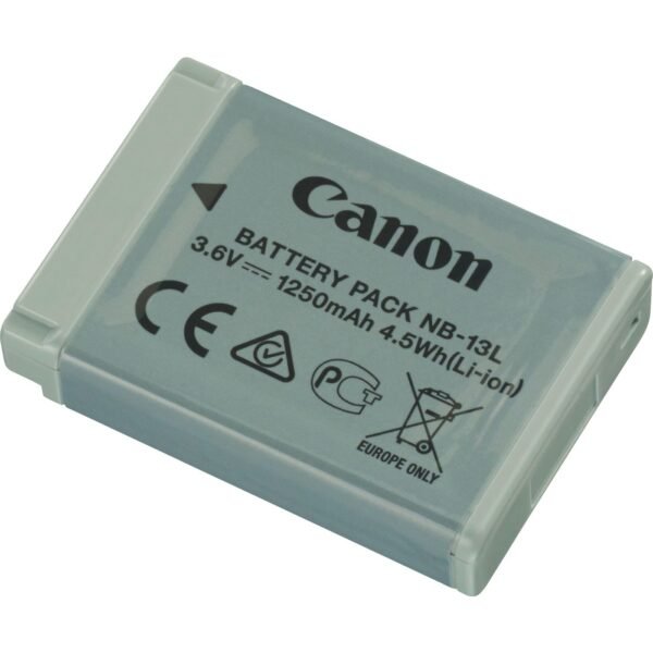 NB-13L BATTERY NB-13L, Lithium-Ion (Li-Ion),  1250 mAh, Camera, 3.6 V, 4.5 Wh, Grey