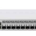 Cloud Router Switch  CRS310-1G-5S-4S+IN with 800  MHz CPU, 256 MB RAM, 4xSFP+, 5xSFP cages, 1xGBit LAN port, RouterOS L5, desktop