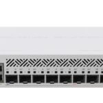 Cloud Router Switch  CRS310-1G-5S-4S+IN with 800  MHz CPU, 256 MB RAM, 4xSFP+, 5xSFP cages, 1xGBit LAN port, RouterOS L5, desktop