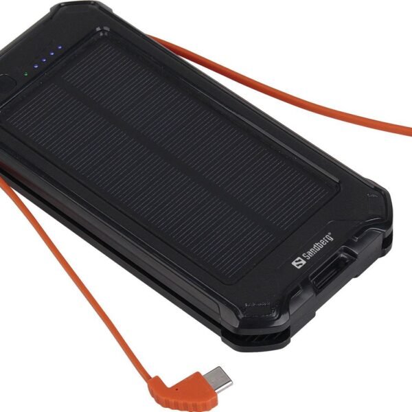 3in1 Solar Powerbank 10000 Sandberg 3in1 Solar Powerbank  10000
