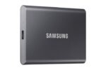 Portable SSD T7 1000 GB Grey Samsung Portable SSD T7, 1000  GB, USB Type-C, 3.2 Gen 2 (3.1 Gen 2), 1050 MB/s, Password protection, Grey - Image 2