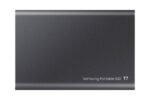 Portable SSD T7 1000 GB Grey Samsung Portable SSD T7, 1000  GB, USB Type-C, 3.2 Gen 2 (3.1 Gen 2), 1050 MB/s, Password protection, Grey - Image 4