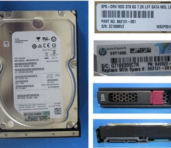 DRV HDD 3TB 6G 7.2K LFF SATA