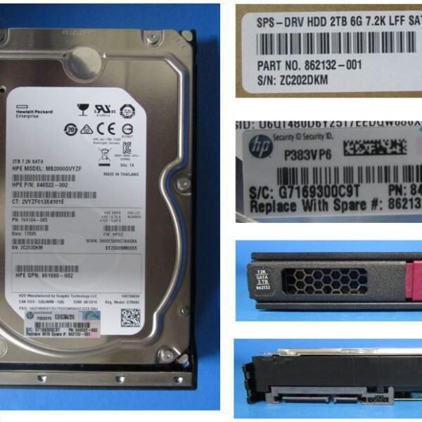 2TB SATA Hard Drive 6Gb/s