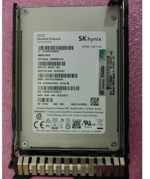 480GB 6G SATA SFF RI SC SSD