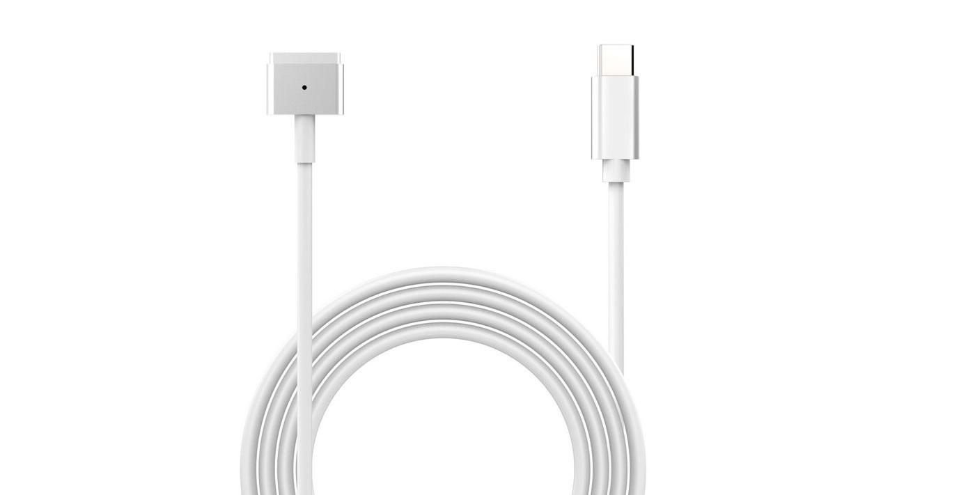Img_28690243.jpg Magsafe 2 for USB-C Adapter Cable Length - 1.8m, White - Image 1
