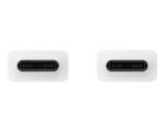1.8m Cable USB-C to  USB-CCable 5A White - Image 2