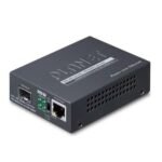 802.3at PoE+ PD  10/100/1000BASE-T to  100/1000BASE-X SFP Media Converter (PoE PD, LFP supported)