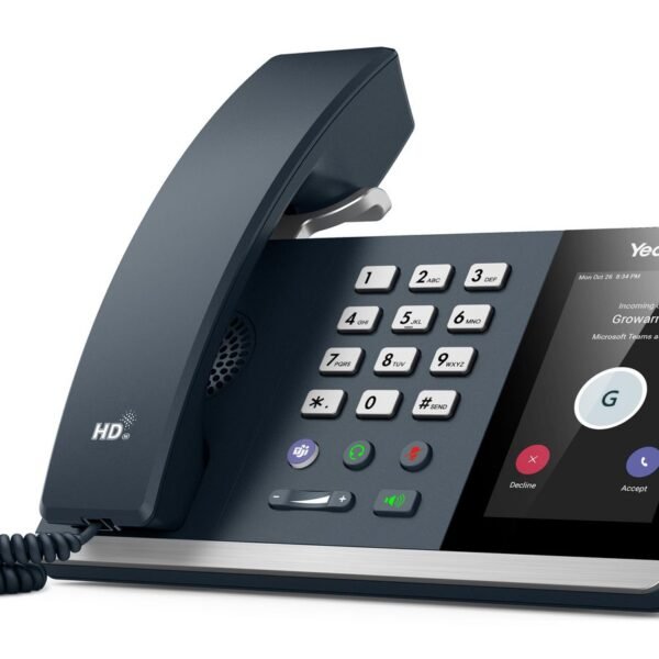 MP54-TEAMS IP phone Grey LCD Yealink MP54-TEAMS, IP Phone,  Grey, Wired handset, Desk, Android, LCD