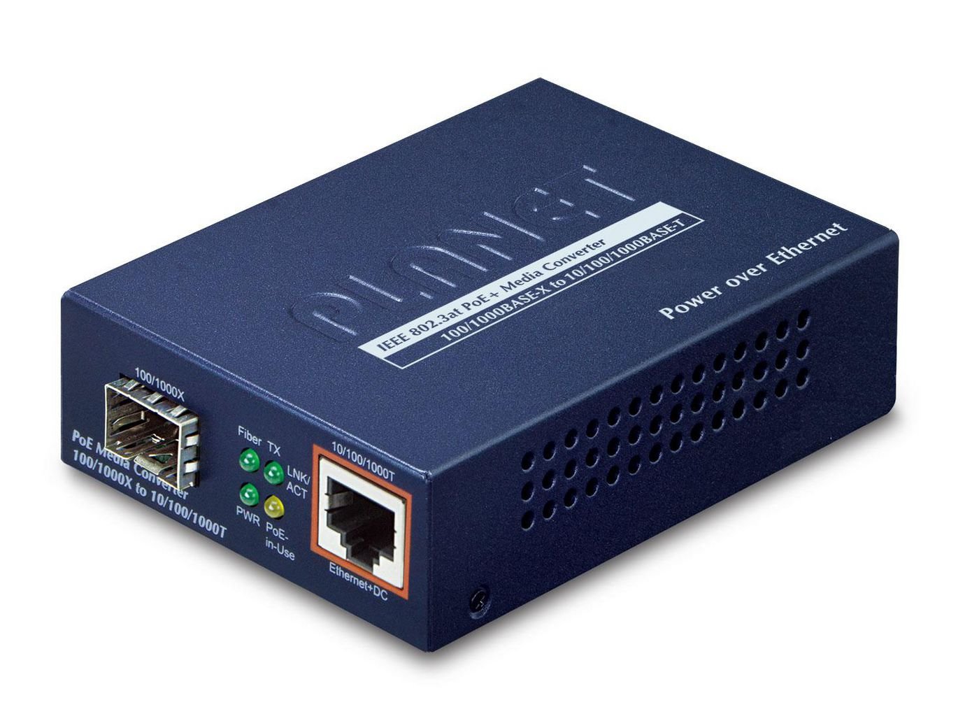 Img_29019141.jpg IEEE802.3af/at PoE 10/100/1000 to 100/1000X SFP Converter (SFP not Included) - Image 1