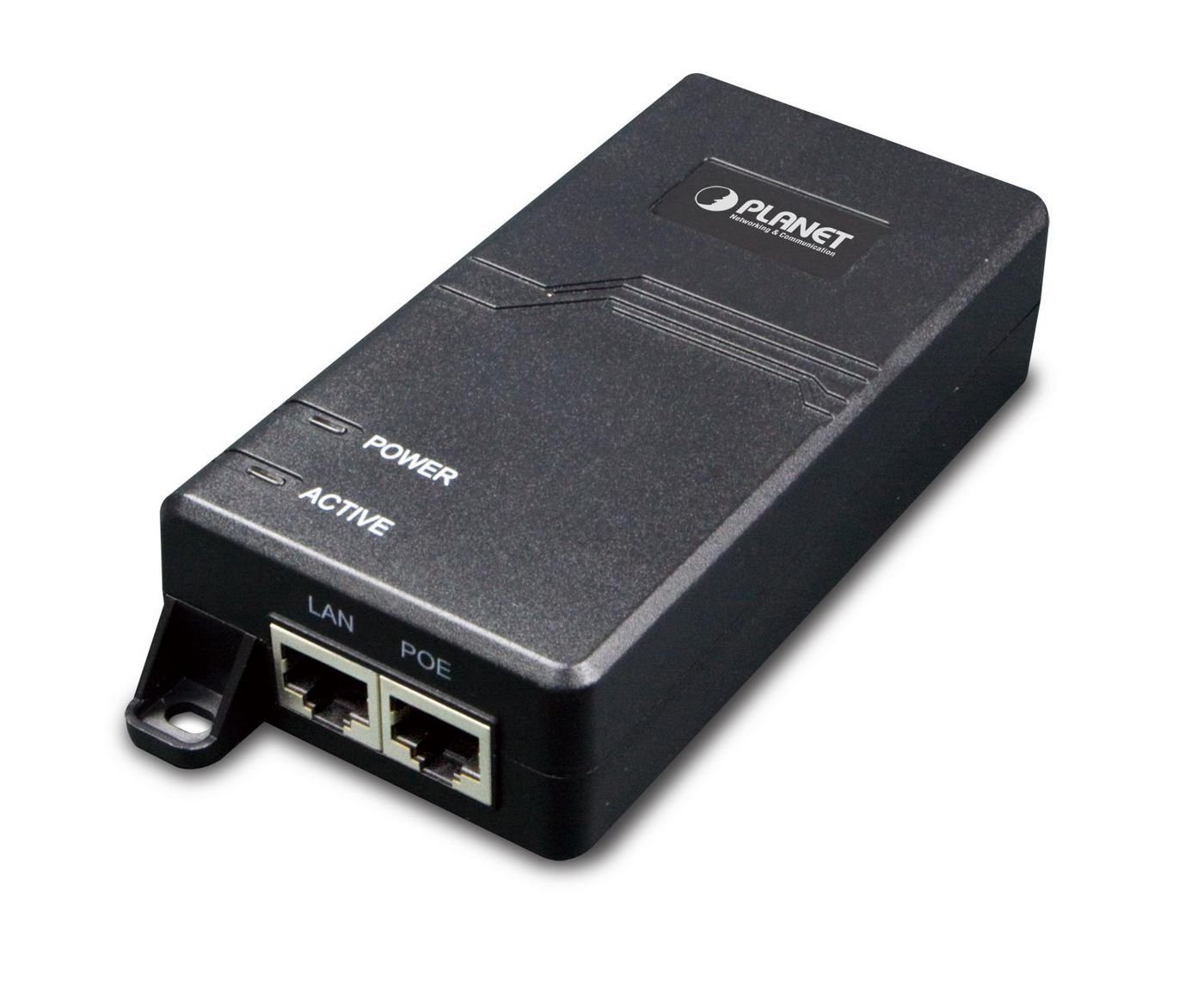 Img_29019147.jpg Single Port 10/100/1000Mbps Ultra POE Injector (60 Watts) - w/internal power - Image 1