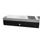 ECD460 Flip Lid Cash Drawer,  Black, 460 x 170 x 100, RJ11  cable, 24v