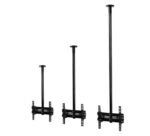 Universal Flat Screen Ceiling  Mount with Tilt (VESA 400) -  1m ?50mm Pole, Chrome BT8424-100/C, 165.1 cm (65"), 50 kg, Metal, Chrome - Image 4