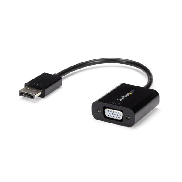 DISPLAYPORT 1.2 TO VGA ADAPTER DisplayPort to VGA Adapter -  1920x1200, 1920 x 1200 pixels, 720p,1080p, Active video converter, 1920 x 1200