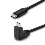 USB-C cable 1m, 3.2 Gen2, one  end Angled , 60W, 10Gbps