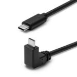 USB-C cable 1m, 3.2 Gen2, one  end Angled , 60W, 10Gbps