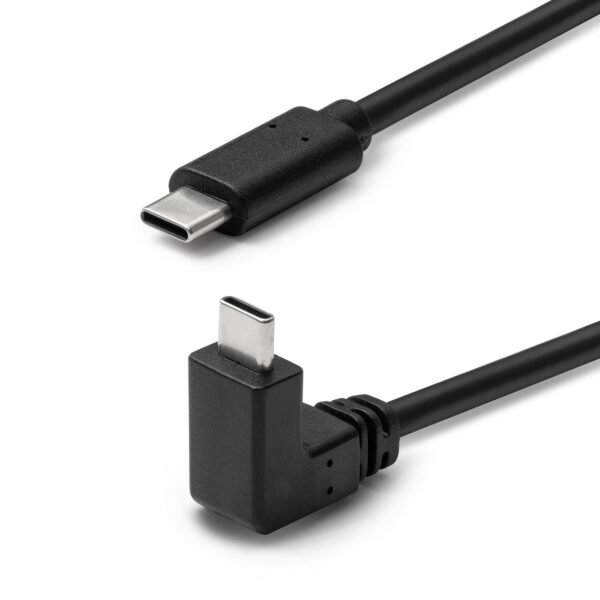 USB-C cable 1m, 3.2 Gen2, one  end Angled , 60W, 10Gbps