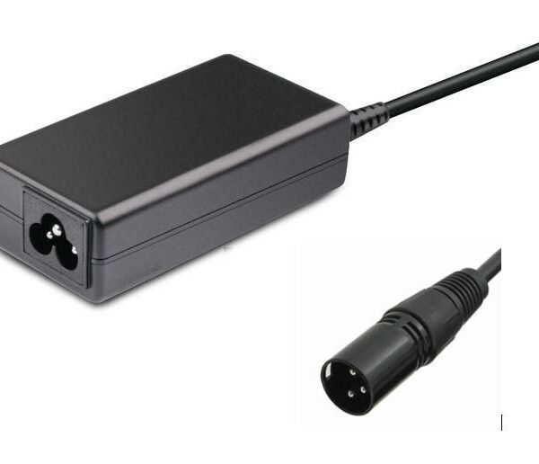 Power Adapter for eBike 84W 42V 2A with Cannon plug,  Including EU Power Cord