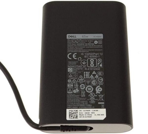 DELL 2YK0F power adapter/inverter Indoor 65 W