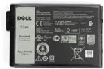 Battery, 51WHR, 3 Cell,  Lithium Ion DMF0C, Battery,  DELL