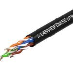 Cat5e U-UTP Network Cable  4x2xAWG24 Black PE 305m