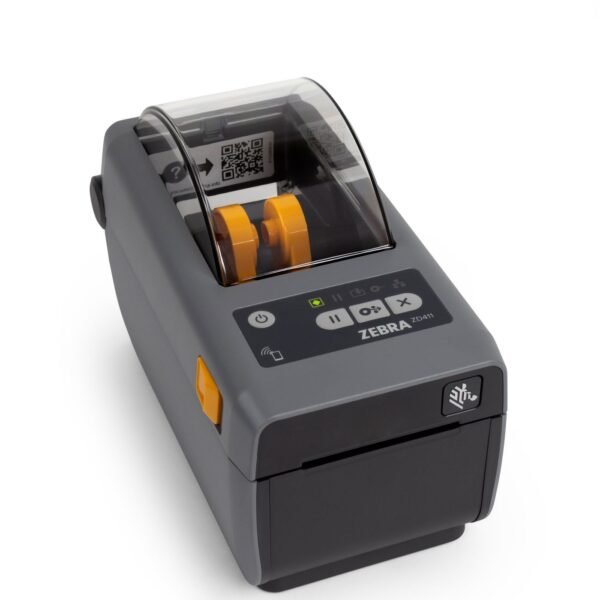 Direct Thermal Printer ZD411  203 dpi, USB, USB Host,  Ethernet, BTLE5, EU and UK Cords, Swiss Font