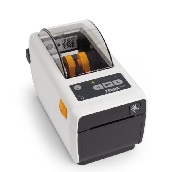 Direct Thermal Printer ZD411,  Healthcare 203 dpi, USB, USB  Host, Ethernet, BTLE5, EU/UK, Swiss Font
