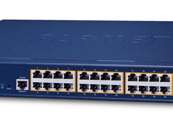 Layer 3 24-Port 10/100/1000T  802.3at PoE + 4-Port 10G SFP+  Stackable Managed Switch