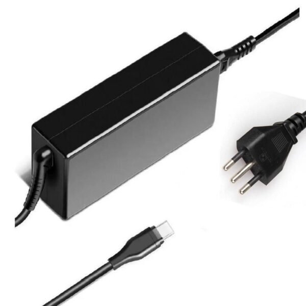 USB-C Power Adapter USB-C Power Adapter 65W  5-20V/3-3.5A PD3.0 CE FCC ROHS - Including Italian Type L Power Cord