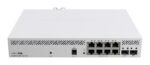 Cloud Smart Switch  610-8P-2S+IN with 8 x Gigabit   802.3af/at PoE-out ports, 2 x SFP+ cages, SwOS, desktop case, PSU - Image 2