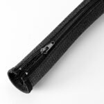 Pro Expandable Sleeve Black  w. Zipper 12mm 4.8m