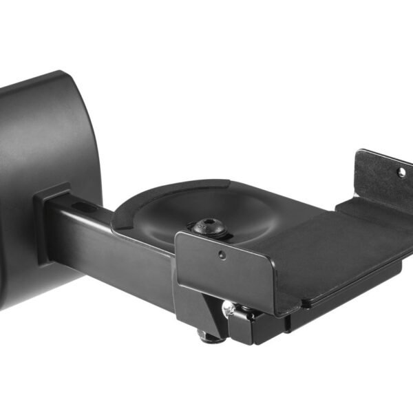 Speaker wall mount set  w/tilt/swivel 15kg black 2  pcs.
