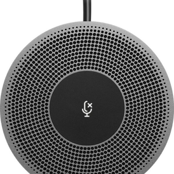 Expension mics for MeetUp Expansion Mic for MeetUp,  Presentation microphone, Wired, Black, Grey, 6 m, Logitech MeetUp, 8.3 cm