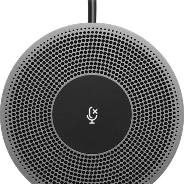 Expension mics for MeetUp Expansion Mic for MeetUp,  Presentation microphone, Wired, Black, Grey, 6 m, Logitech MeetUp, 8.3 cm