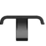 CT30 XP carrying clip.Snaps  on top of CT30 XP terminal of  WLAN configuration (CT30P-L0N & CT30P-X0N)