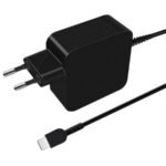 45W USB-C Nano Charger, GaN  Technology 5V2A-20V2.25A USB  PD Plug: USB-C EU Wall - 5V2A,9V2A,12V2A,15V3A,20V2.25A, Compatible with all