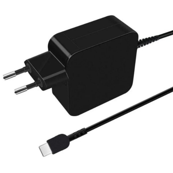 45W USB-C Nano Charger, GaN  Technology 5V2A-20V2.25A USB  PD Plug: USB-C EU Wall - 5V2A,9V2A,12V2A,15V3A,20V2.25A, Compatible with all