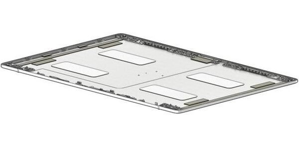 LCD BACKCOVER W ANTENNA DUAL M