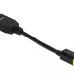 Mini DisplayPort 1.4 to  DisplayPort adapter with  latch 8K 60 Hz