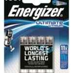 1x4 ENERGIZER Ultimate Lithium Micro AAA LR 03 1,5V