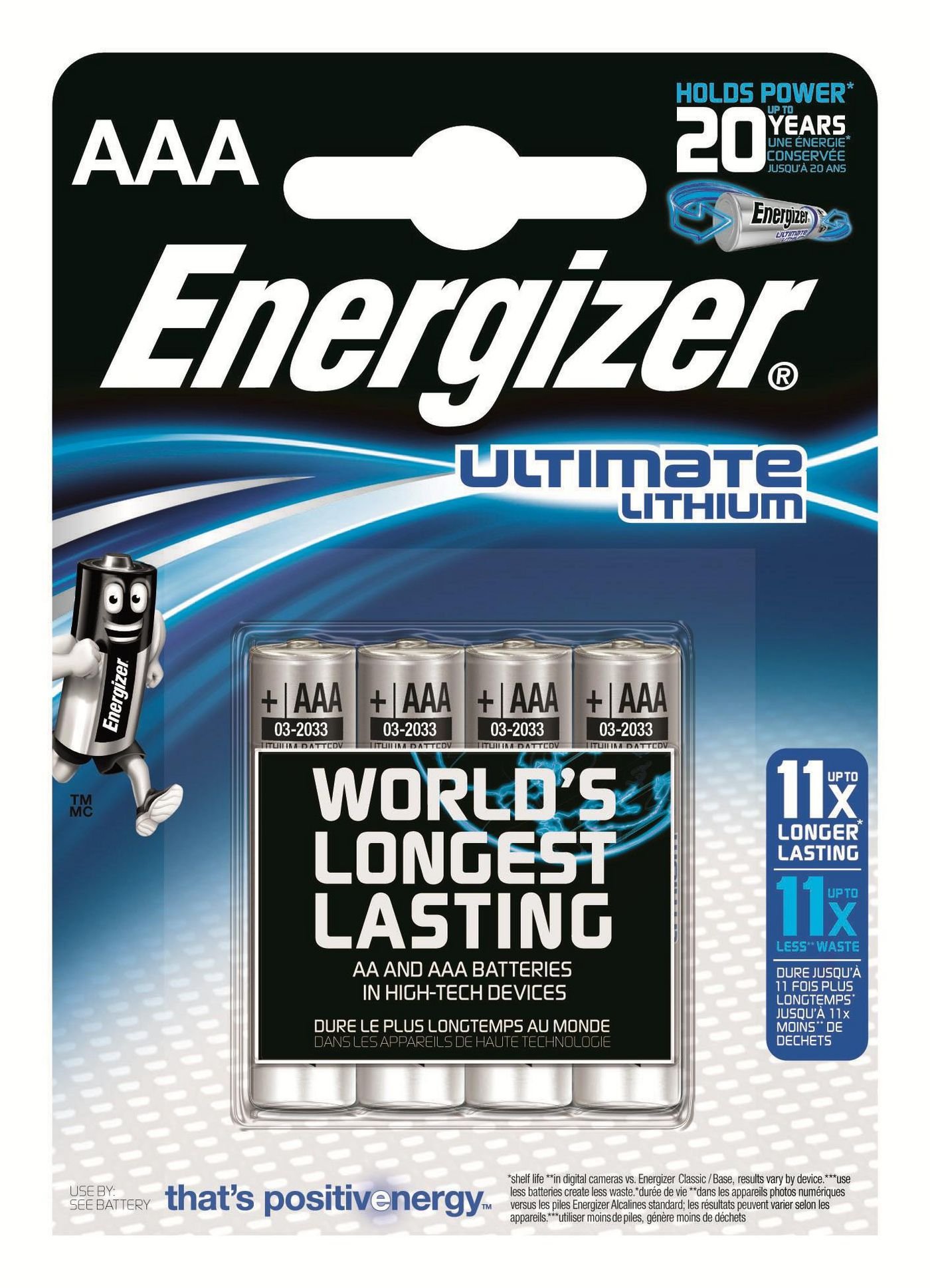 Img_29696063.jpg 1x4 ENERGIZER Ultimate Lithium Micro AAA LR 03 1,5V - Image 1