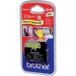 M-K621B Label-Making Tape  Black On Yellow