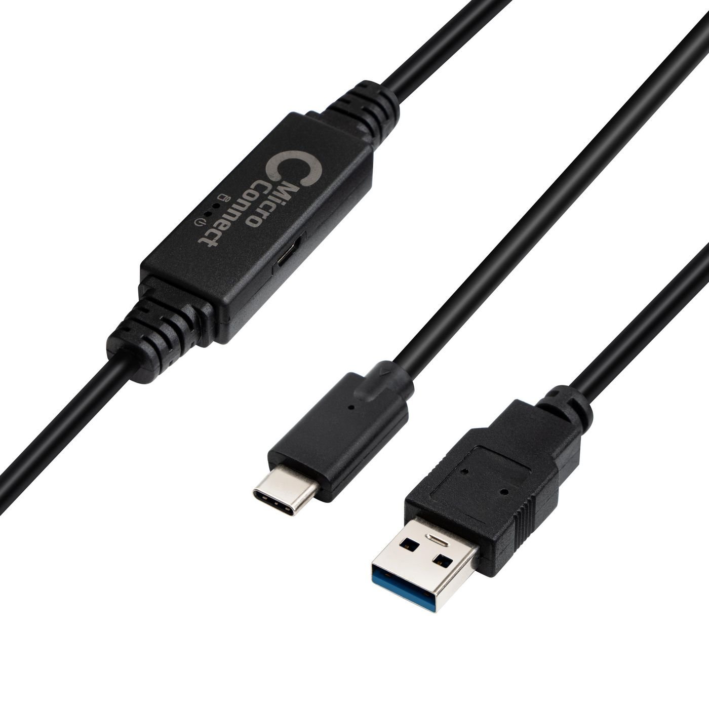Img_29773751.jpg USB 3.2 Gen 1 A to USB-C Gen1 Cable - 5m Cable, 5 Gbit/s - Image 1