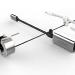 Pro Adapter Ring HDMI to  USB-C + Lightning